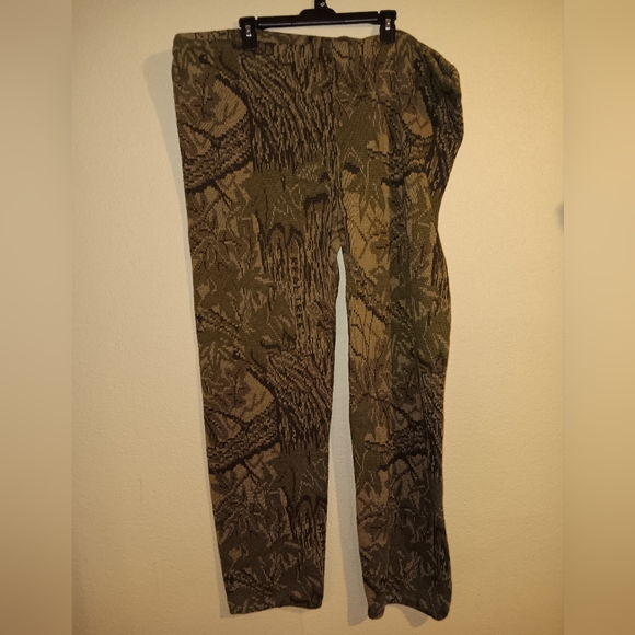 Vintage Whitewater Outdoors Camouflage Base Layer Pants XXL - Picture 1 of 4